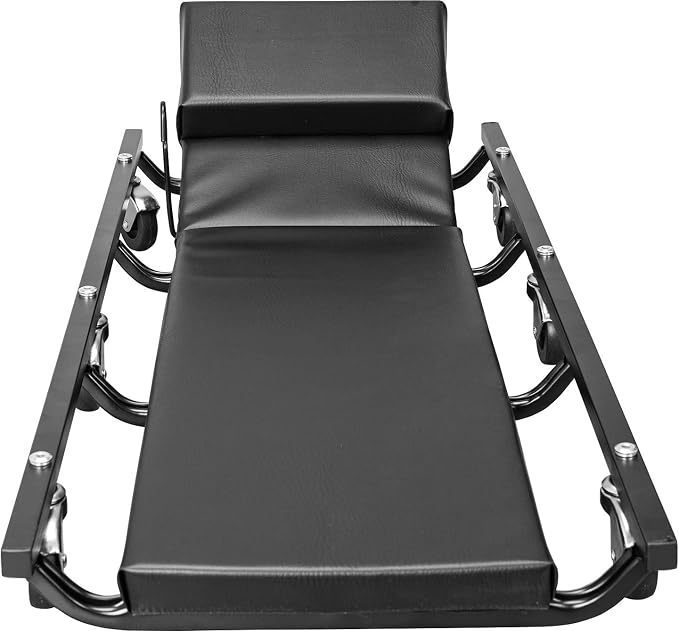 Torin ATR6452B Rolling Garage/Shop Creeper: 40" Padded Mechanic Cart - Image 8