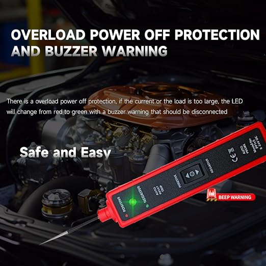 Automotive Car Circuit Tester 12V 24V DC Power Probe Tester - Image 3