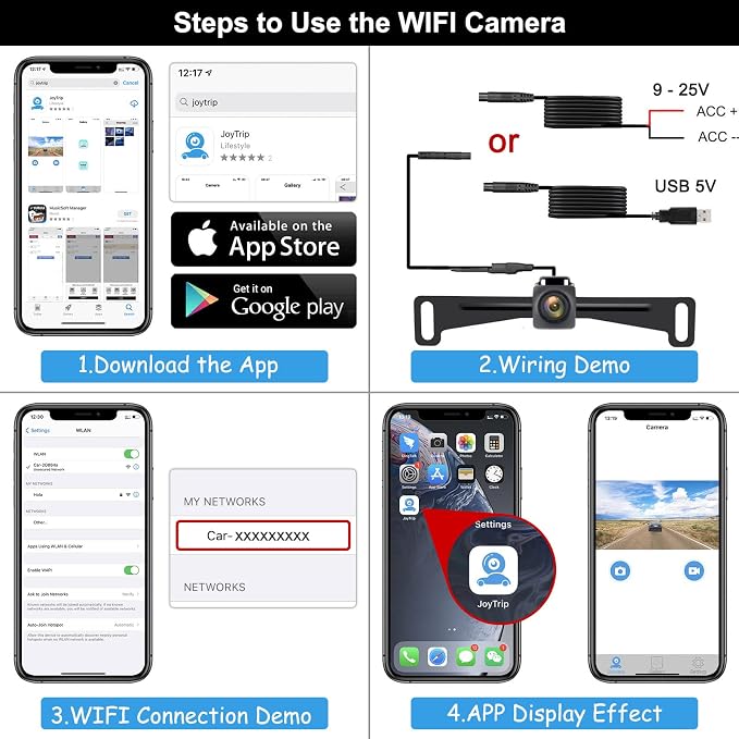 Wireless License Plate Backup Camera - Image 6
