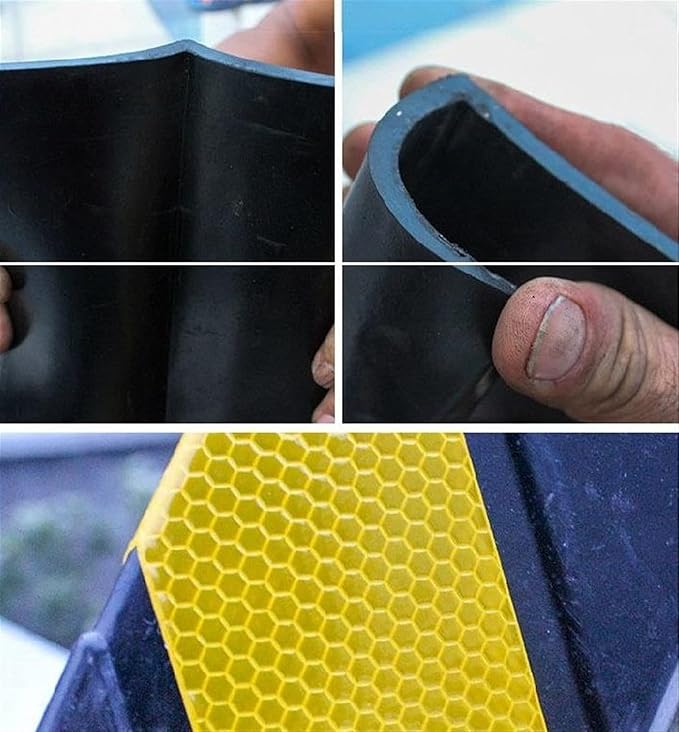 Garage Wall Guards Edge Rubber Protector Wall Corner Bumper Guards - Image 5