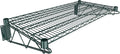 18" x 36" Green Epoxy Wire Wall Mount Shelf by Krollen+Industrial