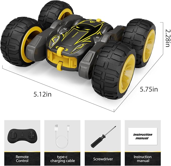 Tecnock Remote Control Car for Kids, 2.4GHz RC Cars - Image 7
