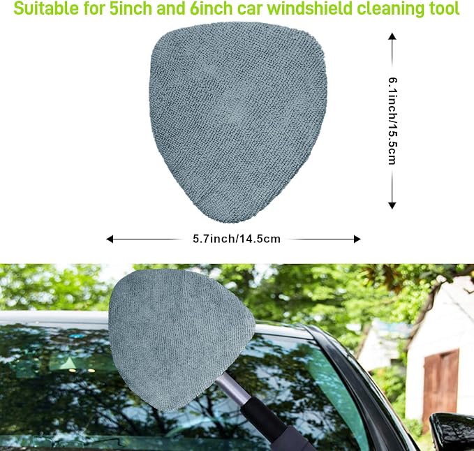XINDELL 5 Pack Microfiber Pads – Replacement Heads Cover - Image 4