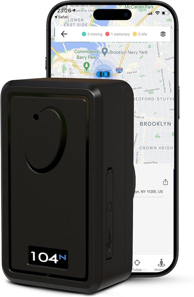 REWIRE SECURITY 104N 4G Magnetic GPS Tracker by REWIRESECURITY