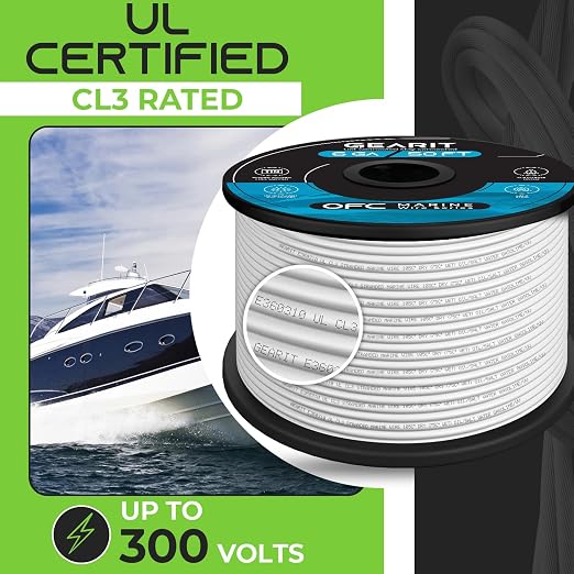 GEARit 8 Gauge Marine Electrical Primary Wire, 8 AWG Marine Grade Tinned Copper - Image 5