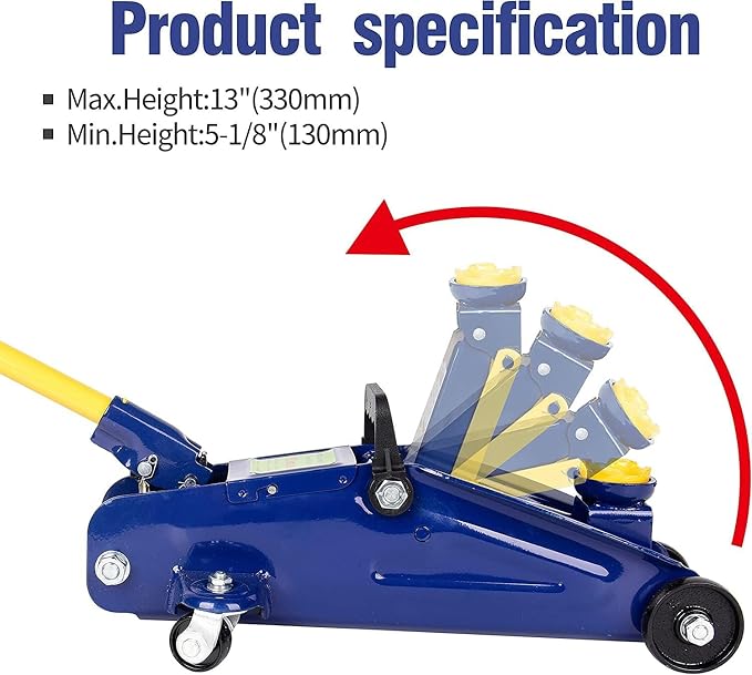 2 Ton Floor Jack - Image 2