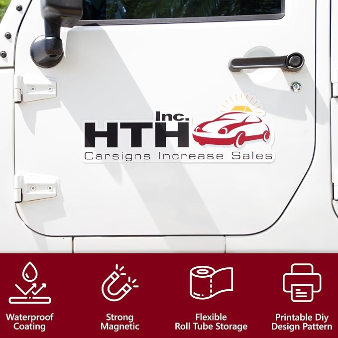 Custom Car Magnet Signs For Businesses - Image 6