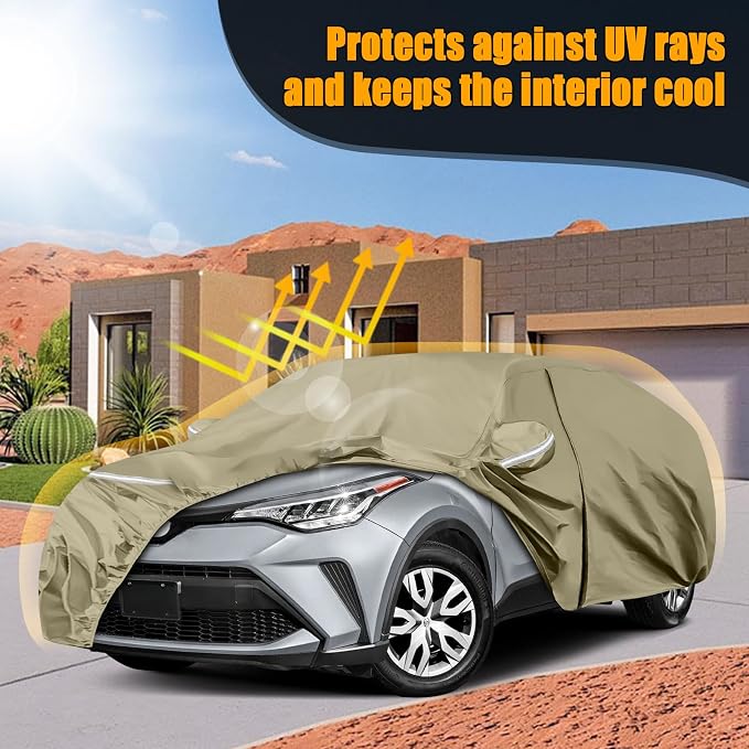 Waterproof Car Covers Replace for 2018-2025 Toyota C-HR, Windproof Bands for - Image 7