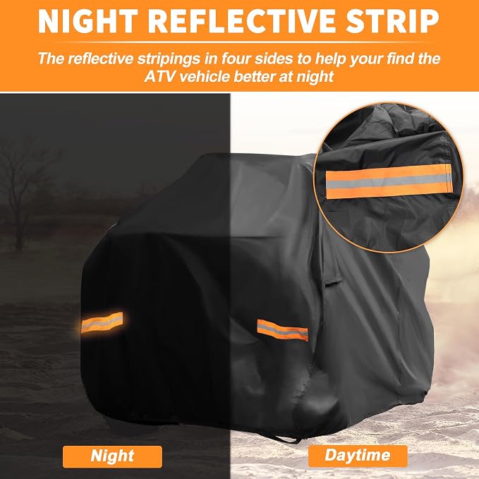 X AUTOHAUX ATV Cover for Can-am Outlander MAX XT DPS/XT-P Waterproof 4 Wheelers - Image 2