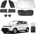 TINGLU Window Shades for Kia Soul 2014-2019 Accessorie Car Side Full Windows by TINGLU