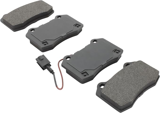 Premium Semi-Metallic Rear Brake Pads Compatible - Image 2