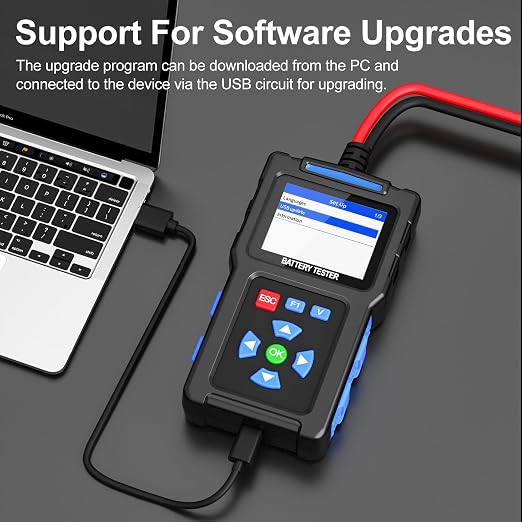 Battery Load Tester 12v Automotive, 20-2000 CCA Car Battery Tester and - Image 9
