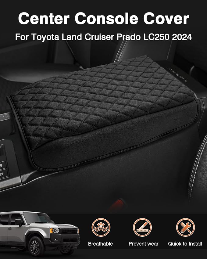 Shademax Center Console Cover for Toyota Land Cruiser Prado LC250 2024 2025 - Image 2