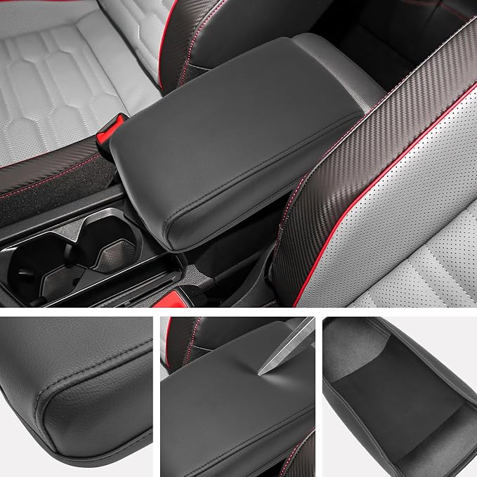 SXCY for 2024 VW Tiguan Armrest Cover for Volkswagen Tiguan 2024 Accessories - Image 3
