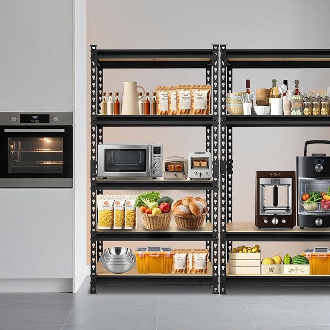BIG RED Storage Shelving Unit, 5-Tier Adjustable, Heavy Duty Metal Garage - Image 9