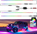 Underglow LED Lights for Cars 252 LEDs RGBI Neon Accent Strip Lights by EKENNOKING