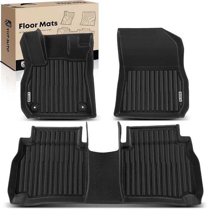 YHTAUTO Floor Mats Fit 2017-2019 Buick Lacrosse, TPE All Weather Car Mats by YHTAUTO