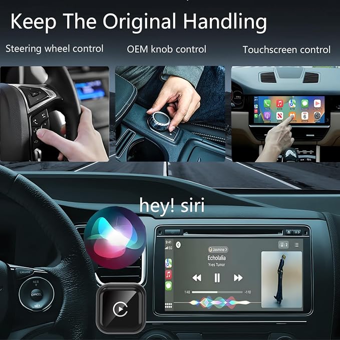 Wireless Carplay Adapter for Apple iPhone & Android Auto Wireless Adapter 2 in 1 - Image 9