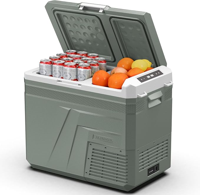 Alpicool 12V Refrigerator Freezer, Portable Refrigerator by Alpicool