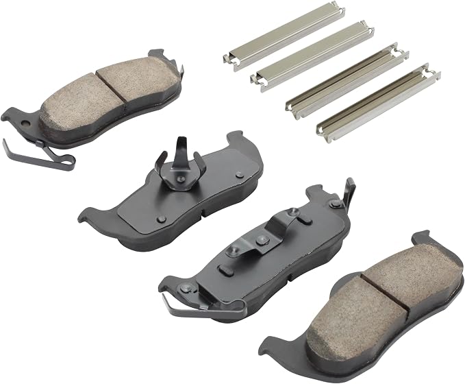 Premium Semi-Metallic Rear Brake Pads Replacement - Image 2
