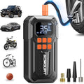 Tire Inflator Portable Air Compressor, 160PSI 10000mAH, 3X Faster Cordless Air by Acmount