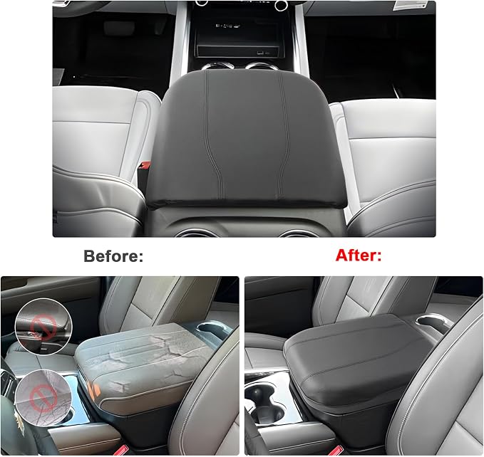 SXCY for 2025 Chevy Tahoe Suburban Armrest Cover for 2025 Chevrolet Tahoe - Image 2