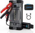 AVAPOW Car Battery Jump Starter 3000A Peak, Jumpstart by AVAPOW