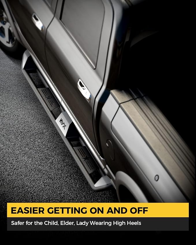 KYX Running Boards for 2005-2023 Toyota Tacoma Double Cab, Triple Tube Side - Image 5