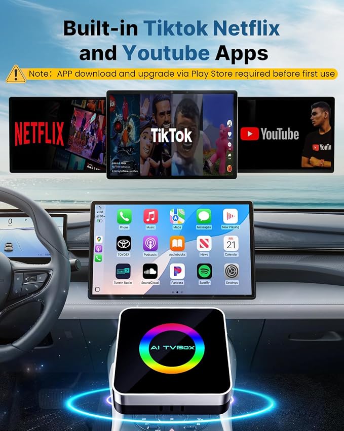 Sehawei Wireless CarPlay & Android Auto Adapter 2025 - Image 6