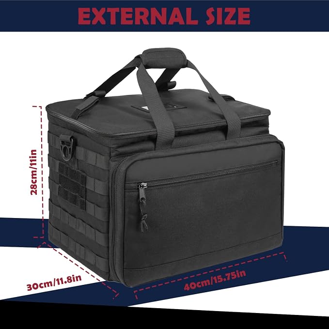 Patrol Bag Law Enforcement, Police Gear Car Front Seat Vehicle Organizer Bags - Image 7
