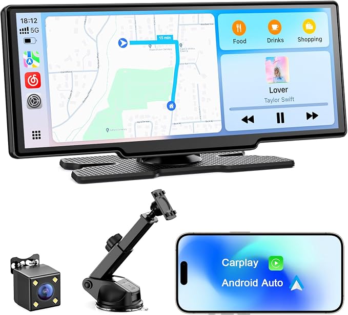 8.1'' Wireless Apple Carplay Screen by Avylet