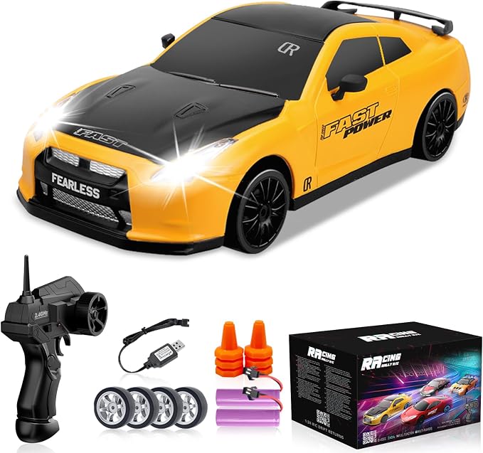 RC Drift Car 1/24 2.4GHz 4WD Remote Control Car, High Speed Drifting RC Cars by YUANPLAN
