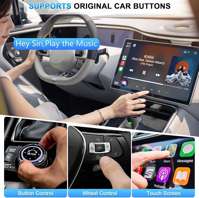 Mini Wireless CarPlay and Wireless Android Auto Adapter 2025 - Image 6