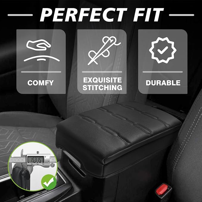 Muslogy Center Console Armrest Cover Compatible - Image 5