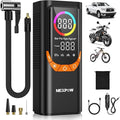NEXPOW NP17 Portable Air Compressor, 150 PSI Digital Tire Inflator, Fast by NEXPOW
