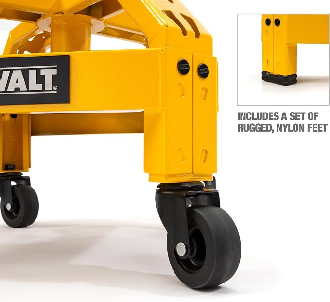 DEWALT Heavy-Duty Metal Rolling Stool - Image 3