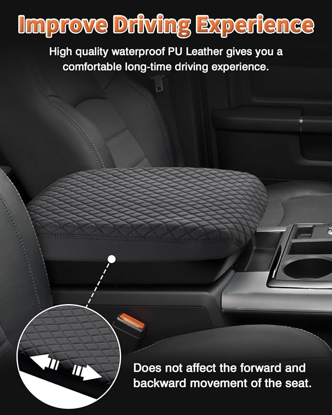 Shademax Custom Fit for Center Console Cover 2002-2012 Dodge Ram 1500 2500 3500 - Image 4