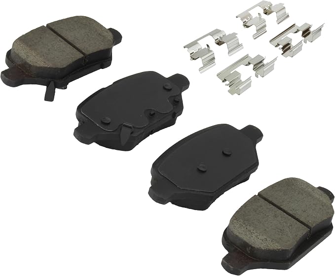 Premium Ceramic Rear Brake Pads Compatible - Image 2