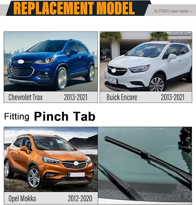 AUTOBOO 26"+14" Windshield Wipers - Image 4