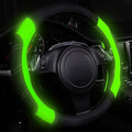 CAR PASS Line Rider Microfiber Leather Sporty Steering Wheel Cover Universal by CARPASS