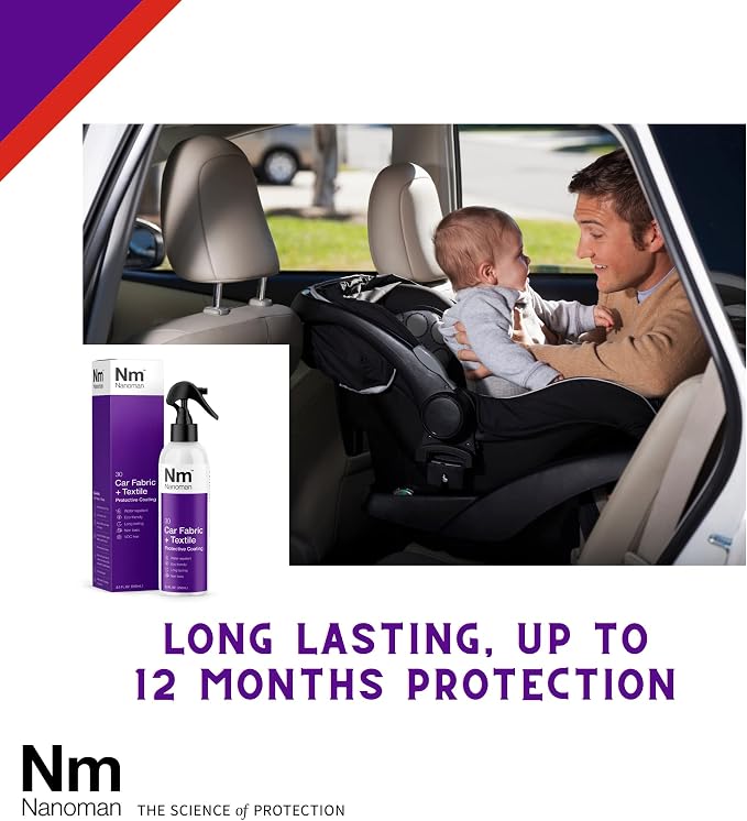 NANOMAN Nano-technology Car Fabric & Upholstery Care - Image 4