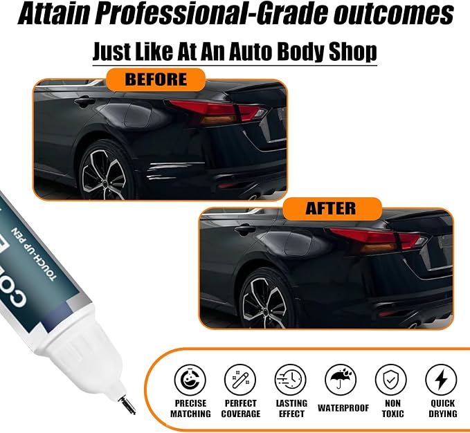 G41 Black/Magnetic Black Pearl Touch Up Paint - Image 2