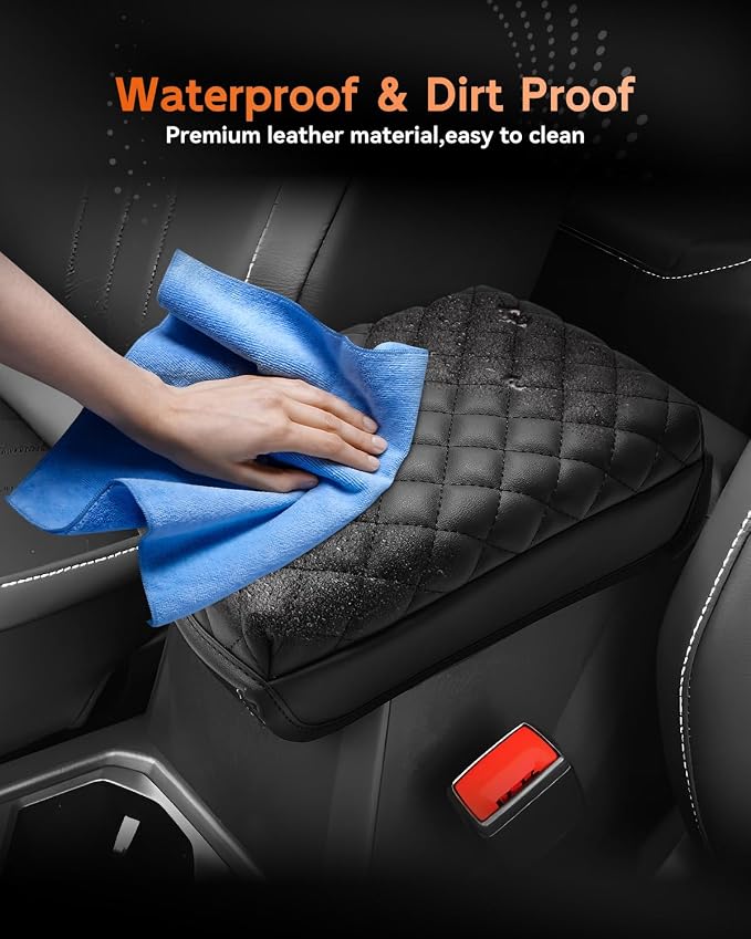 CDEFG for Volkswagen Taos 2022-2025 Center Console Cover Armrest Box Cover for - Image 6