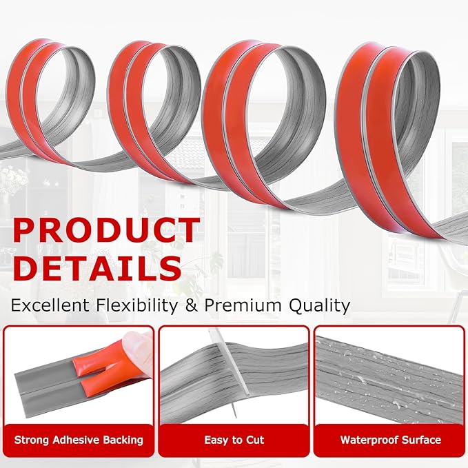 Flexible Wall Corner Protector Moulding Trim Peel and Stick Wall Corner Guards - Image 2