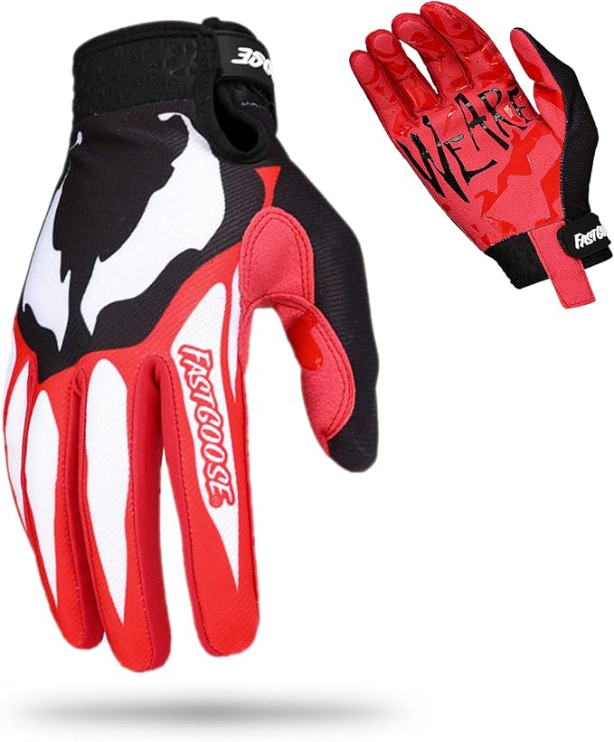 Dirt Bike Motorcycle Gloves by Unknown