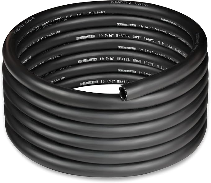 EVIL ENERGY 5/16" Heater Hose Coolant Radiator Straight 100PSI SAE 20R3 15FT by EVILENERGY