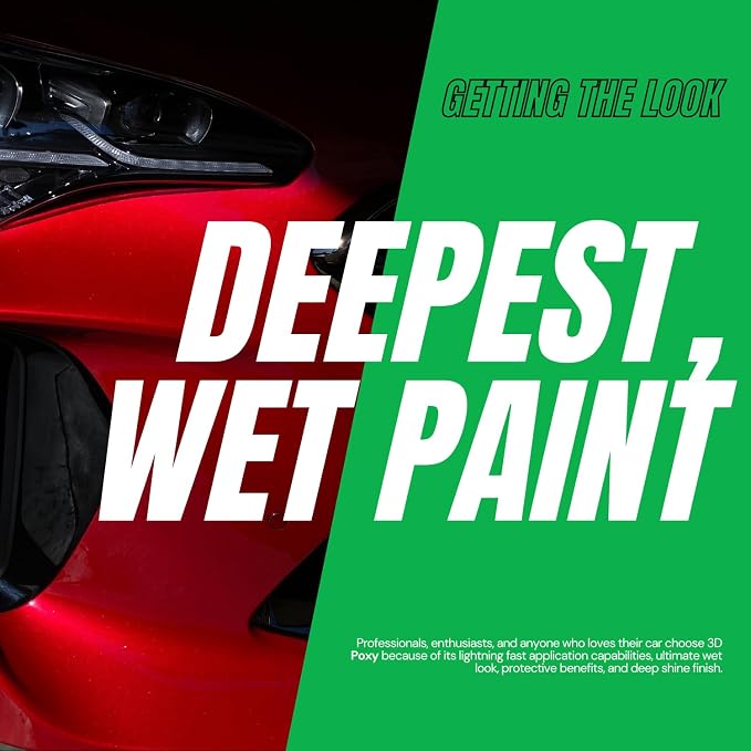 3D POXY Montan Wax Sealant – Long Lasting Hybrid Car Wax - Image 4