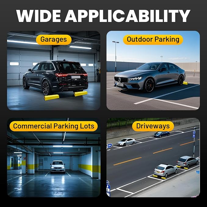 ROBLOCK 22" Parking Stopper for Home Garage & Outside, Heavy Duty Garage - Image 7