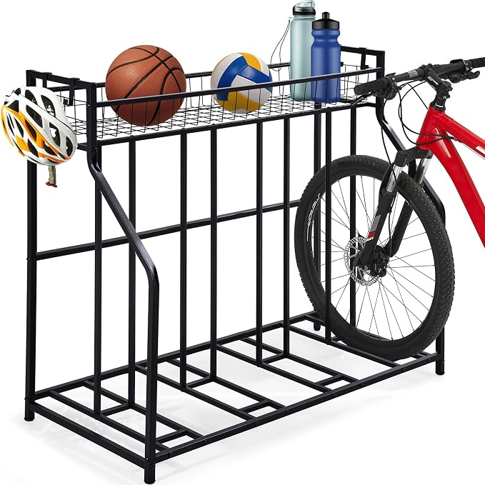 HEALTH LINE PRODUCT 4 Bike Stand, Indoor Bike Storage, Bicycle Rack by HEALTH+LINE+PRODUCT