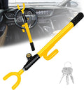 Steering Wheel Lock, Heavy Duty Anti-Theft Car Device, Adjustable Length Locking by NOEAIKE